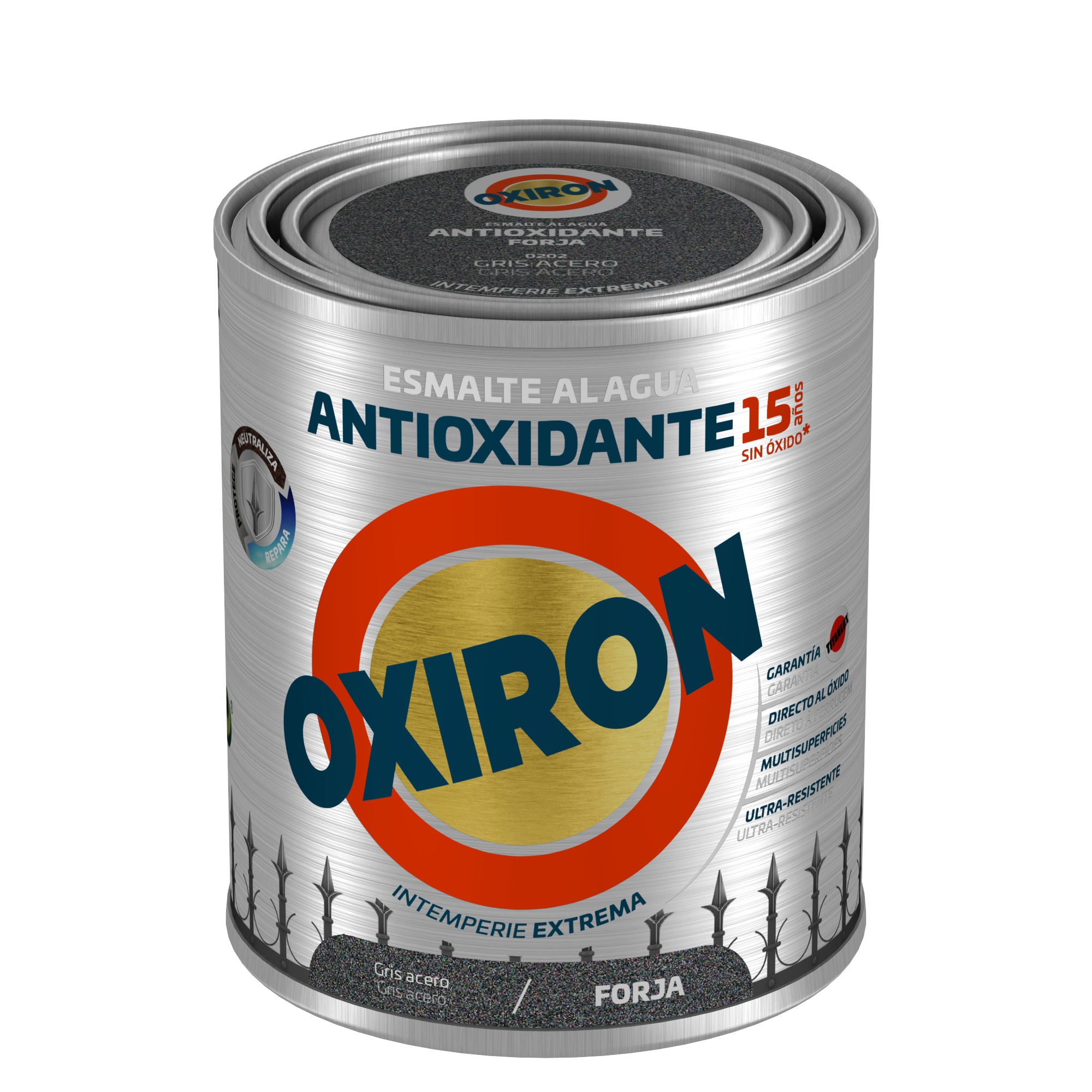 Esmalte antioxidante Oxiron forja al agua